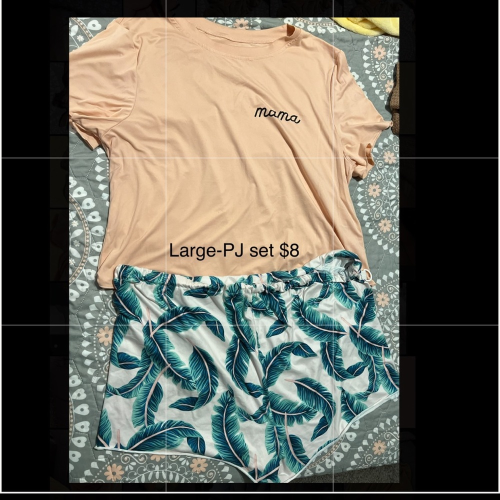 Large pregnancy pijama set